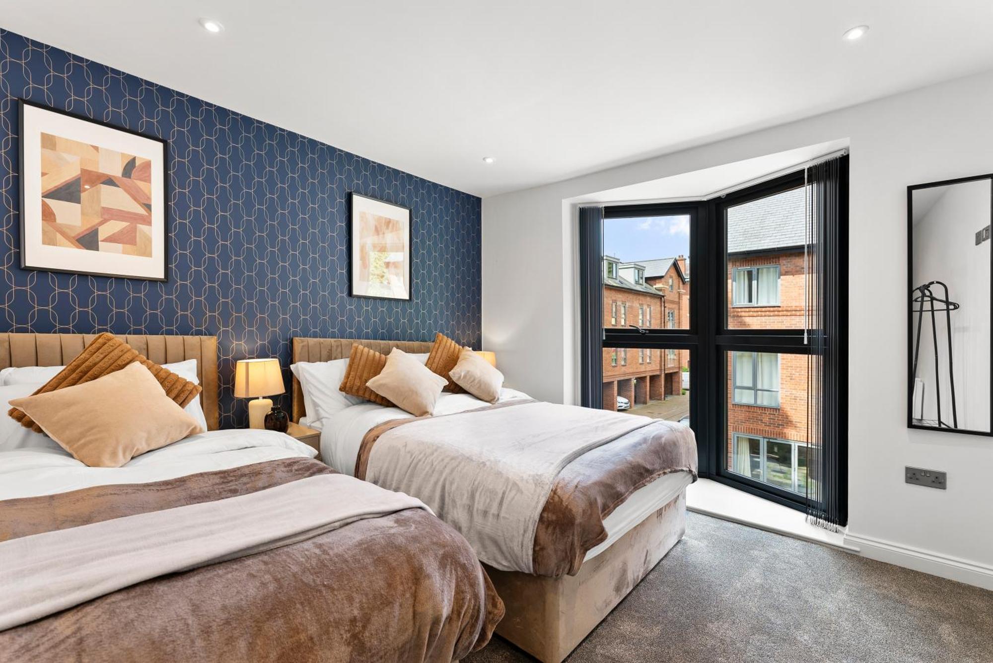 Stylish Large Leeds Apartment - Parking Kültér fotó
