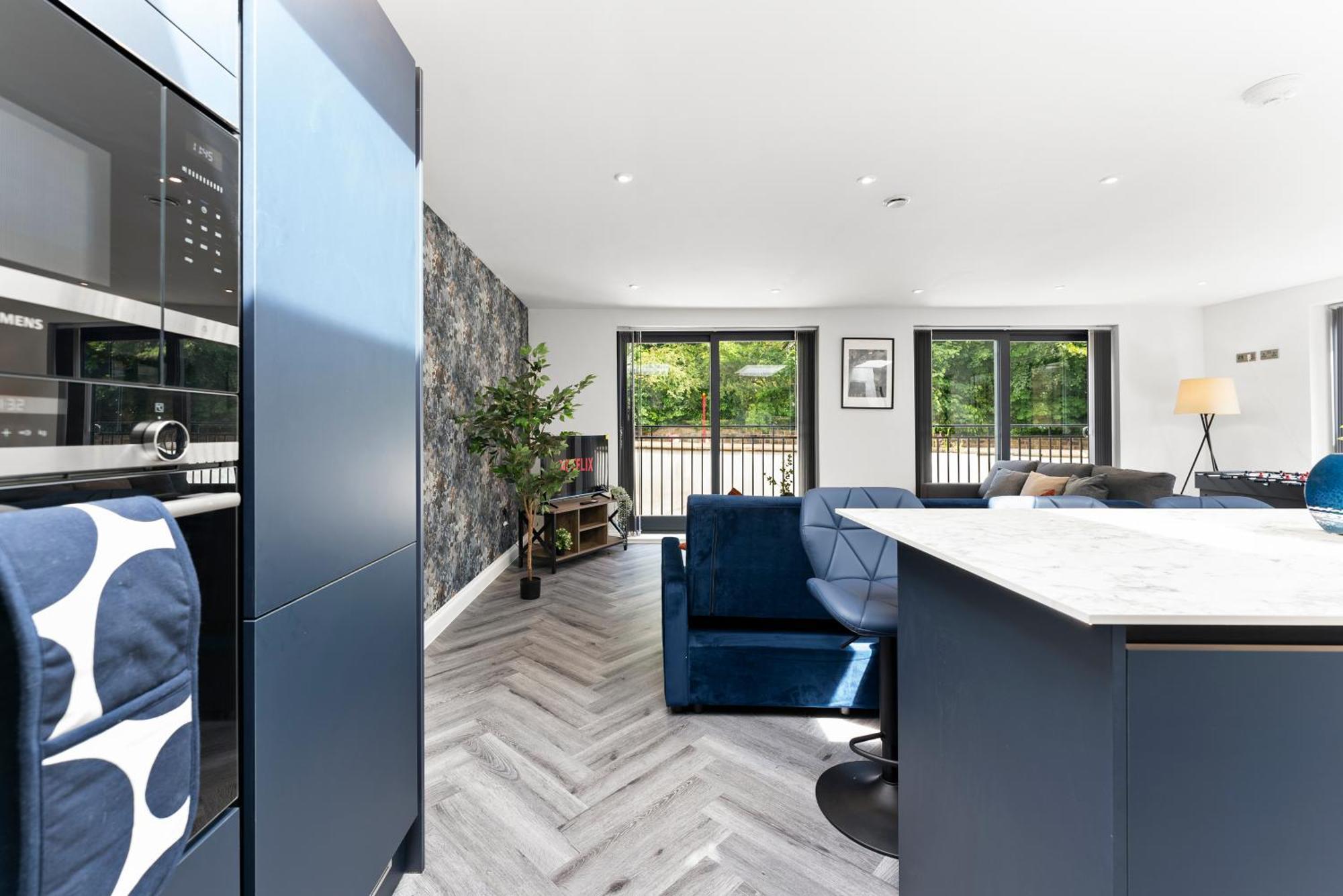 Stylish Large Leeds Apartment - Parking Kültér fotó